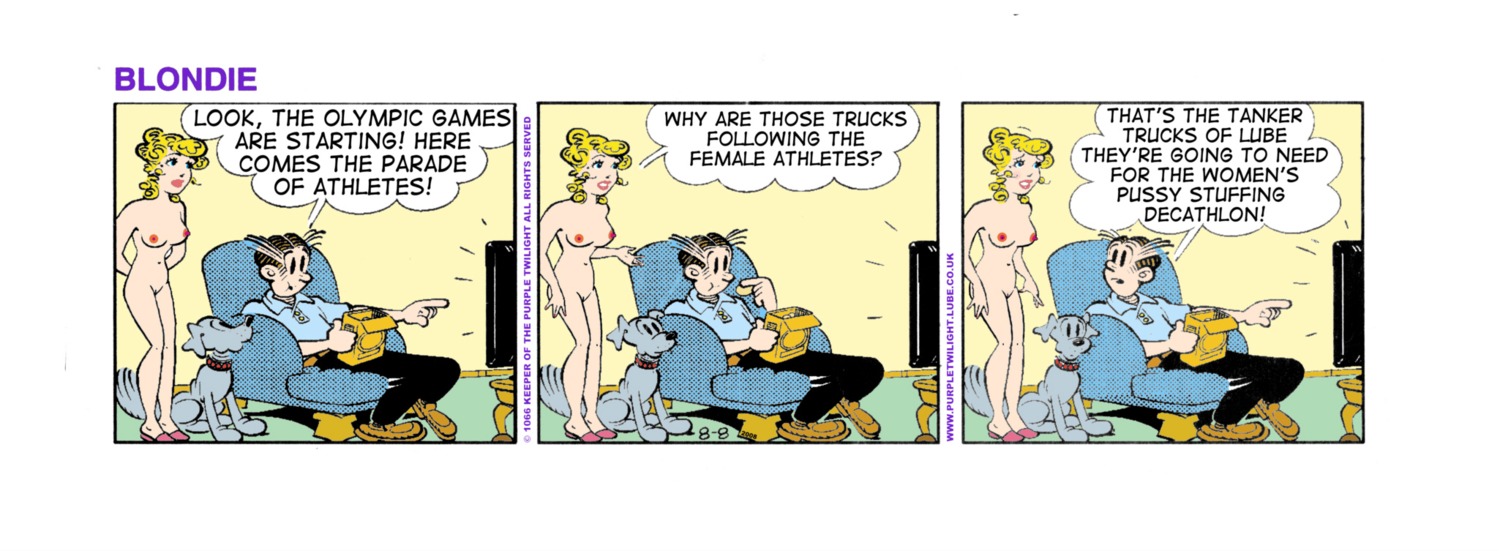 blondie_(comic) blondie_bumstead clothing comic_strip dagwood_bumstead edit female human rule34 tagme