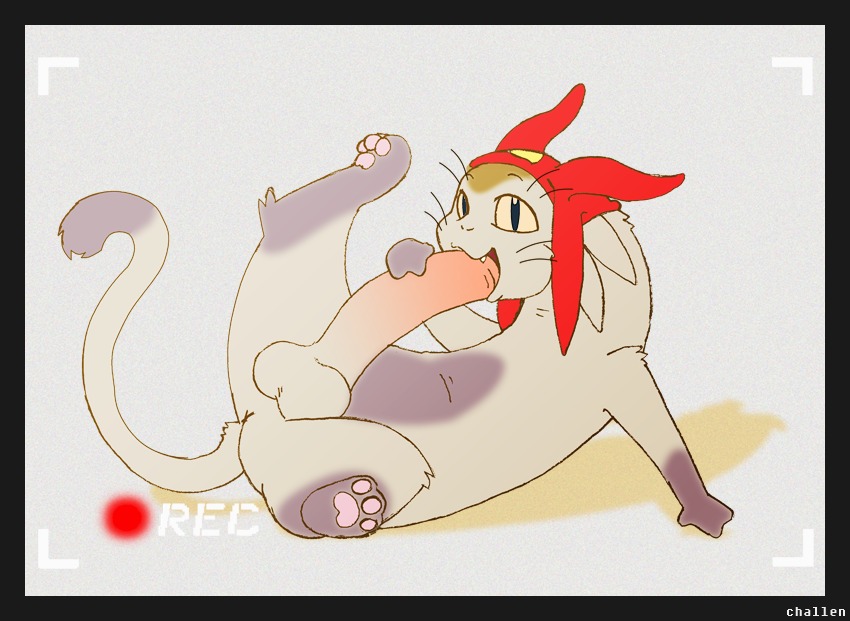 alien anthro anus autofellatio balls betelgeusian big_penis biped butt challen clothing e621 erection exhibitionism feet felid fur genitals hat hat_only headgear headgear_only headwear headwear_only hindpaw leaning looking_at_viewer lying male mammal masturbation meow_(space_dandy) mostly_nude on_back oral oral_masturbation oral_penetration pawpads paws penetration penile penile_masturbation penis raised_leg reclining simple_background smile solo space_dandy teasing teeth whiskers