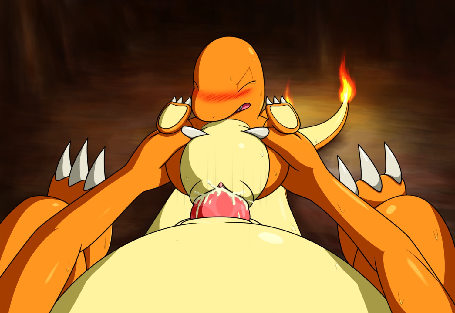 3_toes age_difference bald balls blush bodily_fluids charizard charmander claws cum cum_in_vagina cum_inside dancingchar den dominant dragon duo e621 erection eyes_closed feet female female_penetrated feral fire first_person_view flaming_tail fold generation_1_pokemon genital_fluids genitals glistening grasp hi_res huge_penetration larger_dom larger_male level_difference lizard looking_down male male/female male_penetrating male_penetrating_female mythological_creature mythological_scalie mythology nintendo orange_body orange_skin orgasm penetration penile penile_penetration penis penis_in_vagina pink_penis pokemon pokemon_(species) reptile scalie sex shadow sharp_teeth sitting size_difference slightly_chubby smaller_female smaller_penetrated sweat tail tan_body tan_skin tears teeth toe_claws toes vaginal vaginal_penetration vulva young younger_penetrated