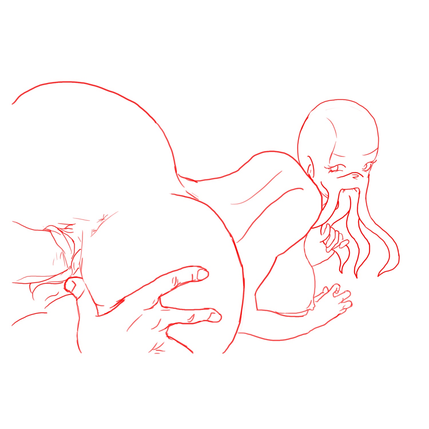 1:1 bloodsucker breasts crisis-omega duo e621 erection female female_penetrated genitals hi_res human human_on_humanoid humanoid interspecies line_art male male/female male_penetrating male_penetrating_female mammal nipples non-mammal_nipples not_furry nude penetration penis s.t.a.l.k.e.r. sex side_boob simple_background tentacles vaginal vaginal_penetration vulva white_background