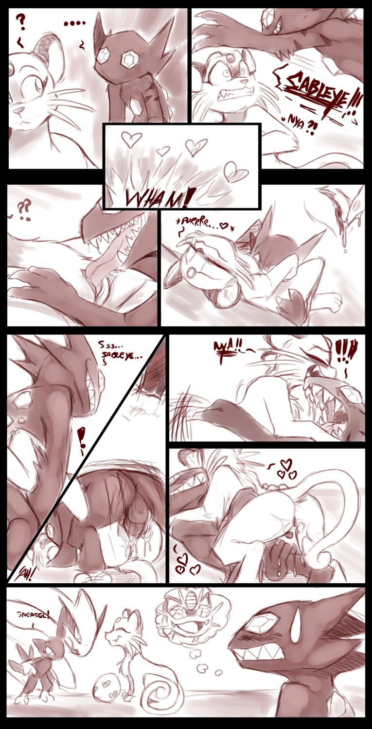 anthro comic cowgirl_position cum cunnilingus feline female legendary_pokemon licking_pussy lugia male mel_the_hybrid nintendo nude oral oral_sex persian pok&eacute;mon_(species) pokemon pokemon_(species) pussy rule34 sableye sex sneasel vaginal_penetration