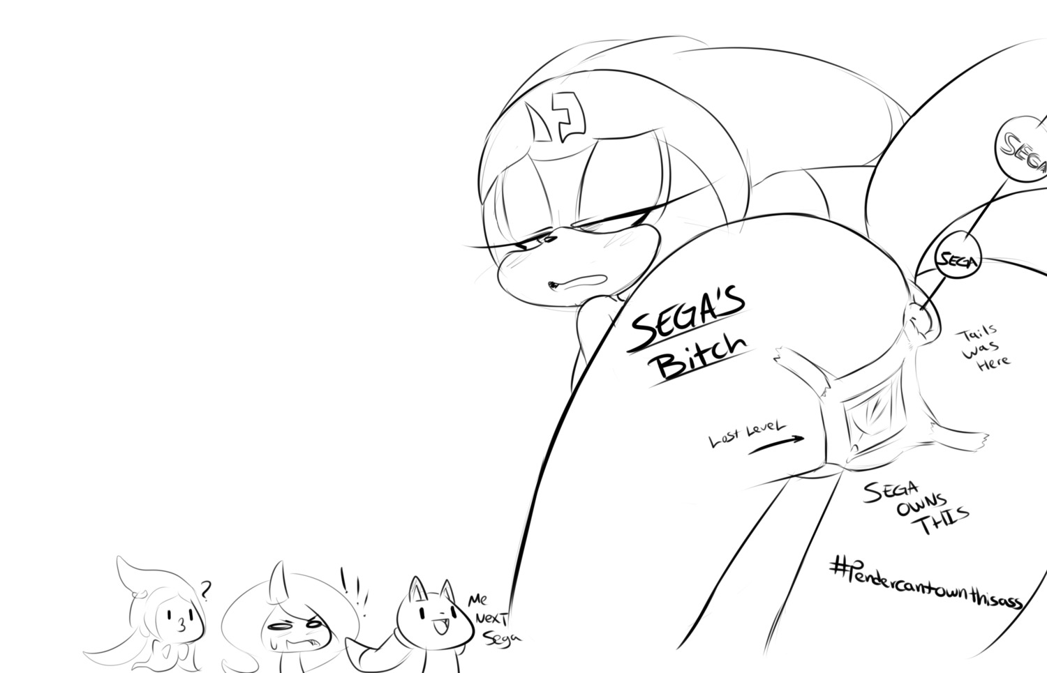 anal_beads anthro body_writing commentary digital_drawing_(artwork) digital_media_(artwork) e621 echidna female ghost group hi_res horn horned_humanoid humanoid lah_(sonic) mammal marine_the_raccoon monochrome monotreme procyonid raccoon sega sex_toy shade_the_echidna sonic_chronicles:_the_dark_brotherhood sonic_the_hedgehog_(series) spirit tenshigarden the_deadly_six zeena zeti
