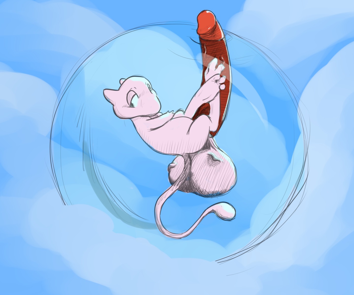 3_toes balls big_balls big_penis biped bipedal_feral bubble e621 erection feet feral generation_1_pokemon genitals hi_res huge_balls huge_penis humanoid_genitalia humanoid_penis hyper hyper_balls hyper_genitalia hyper_penis legendary_pokemon male mew_(pokemon) nintendo penis pokemon pokemon_(species) red_penis saphiros solo tail toes vein veiny_balls veiny_penis