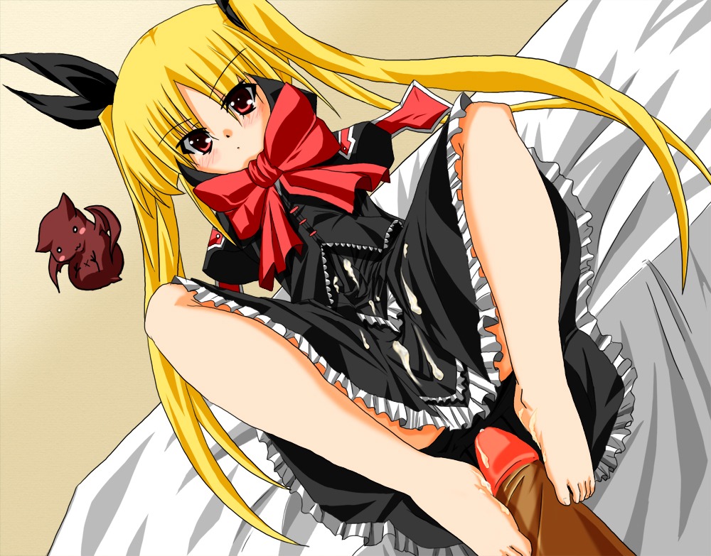 blazblue female footjob rachel_alucard rule34 tagme