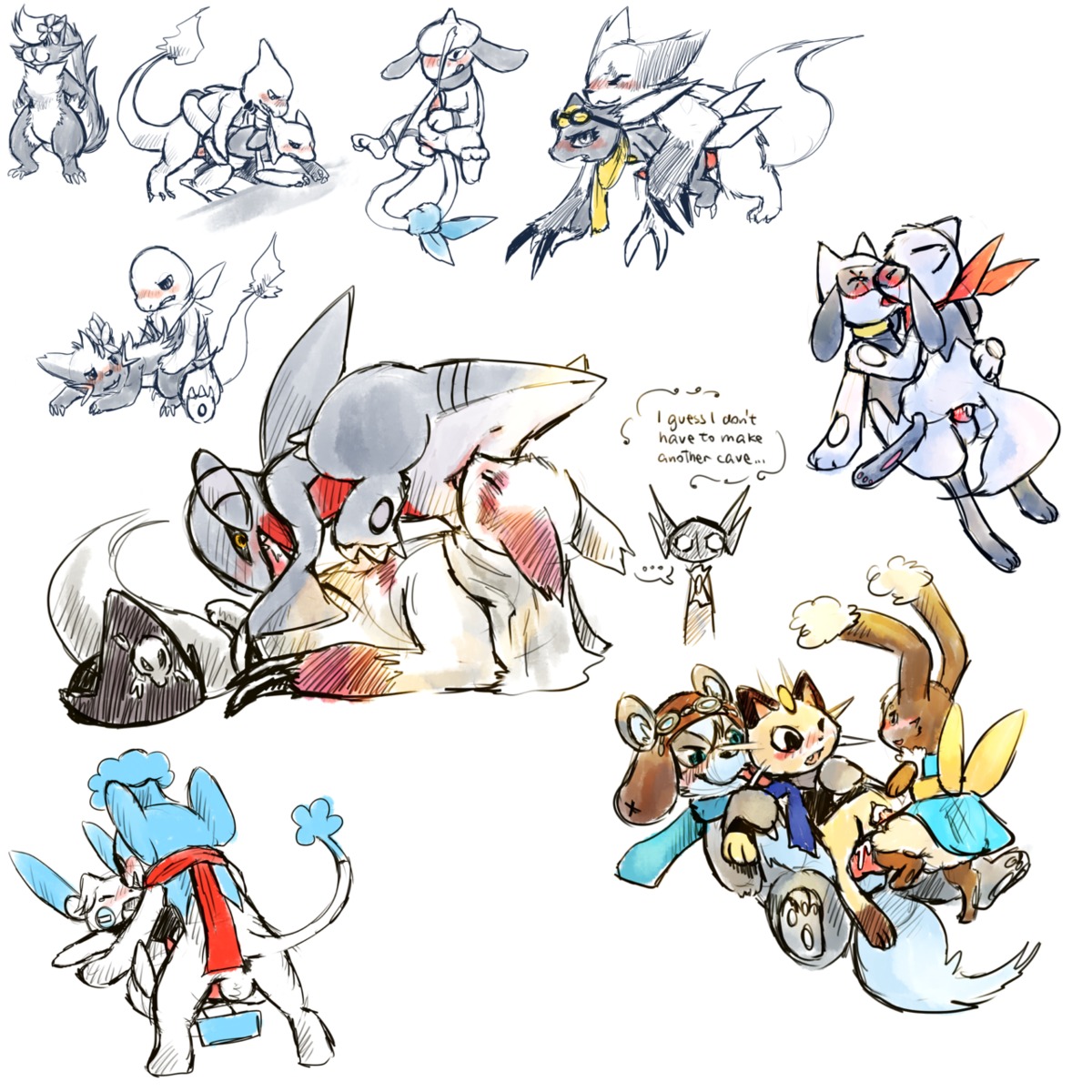 69 69_position abra ambiguous_gender anal anal_sex buneary charmander charmeleon deepthroat double_penetration erection fellatio female gabite gay haychel kadabra licking_pussy male masturbation meowth minun nintendo no_humans oral oral_sex penetration penis pirate_hat pokemon pokemon_(species) pokemon_bw pokemon_dppt pokemon_gsc pokemon_rgby pokemon_rse pussy riolu rule34 sableye sex simipour smeargle sneasel straight stunky threesome vaginal_penetration weavile zangoose