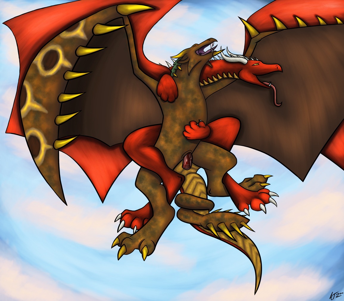 2011 capcom cloud dragon duo e621 erection european_mythology female female_penetrated feral feral_on_feral flying flying_sex flying_wyvern genitals horn interspecies male male/female male_penetrating male_penetrating_female membrane_(anatomy) membranous_wings mnementh monster_hunter mythological_creature mythological_scalie mythology nude obsidianwolfess outside penetration penile penile_penetration penis penis_in_vagina rath_wyvern rathian scalie sex sky skyscape spikes tail tongue tongue_out vaginal vaginal_penetration vulva western_dragon wings wyvern