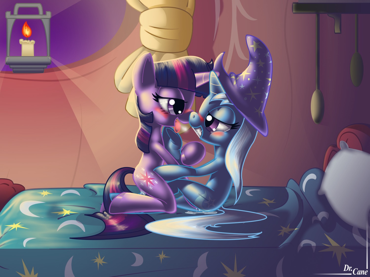 dr-cane equine female feral friendship_is_magic my_little_pony mythological_creature mythological_equine mythology rule34 smooth_skin trixie_(mlp) trixie_lulamoon twilight_sparkle_(mlp) unicorn