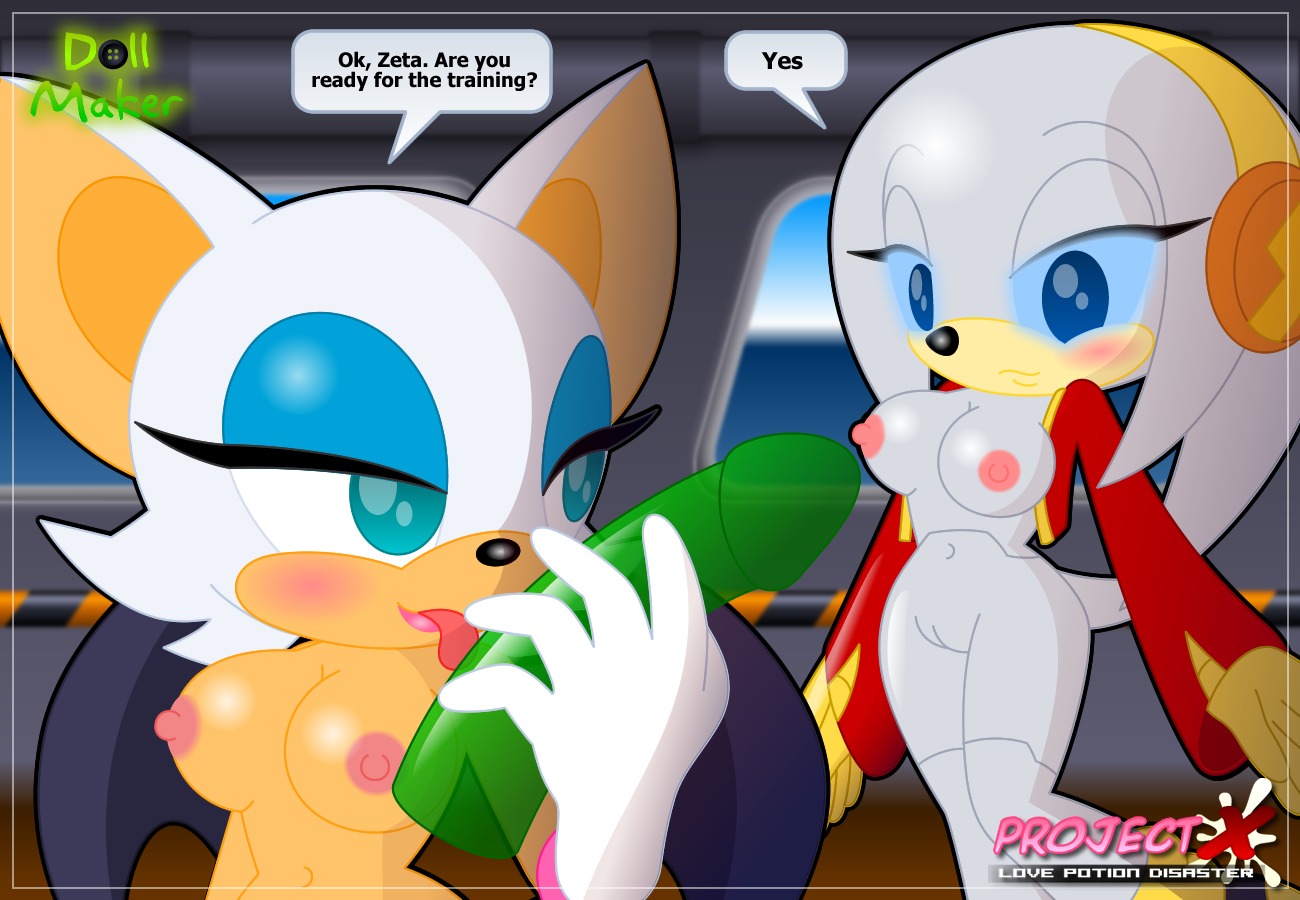 anthro bat breasts dildo dirty_talk dollmaker echidna fan_character female furry green_dildo imminent_training nipples oral oral_invitation oral_training rouge_the_bat rule34 sex_toy sonic_(series) tagme zeta_the_echidna