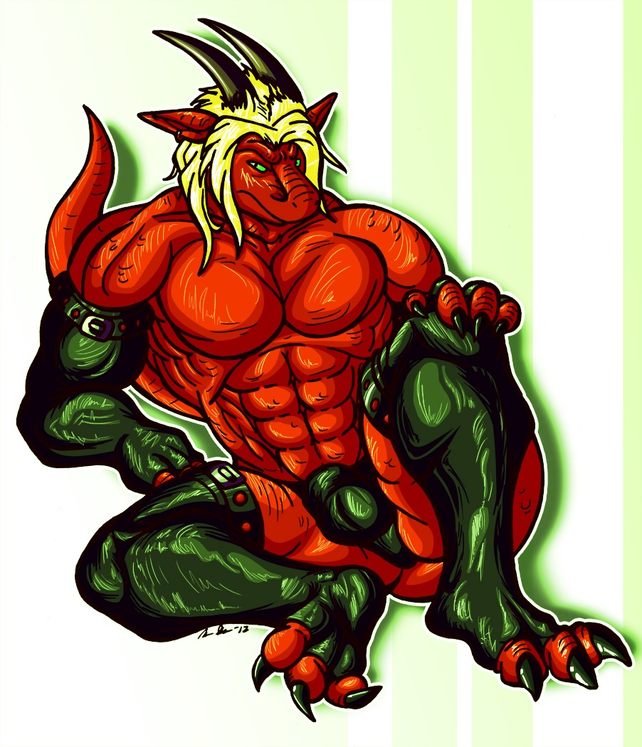 3_toes abs anthro belt biceps big_muscles biped blonde_hair bulge claws clothed clothing dragon drakians_(drakians_farlight) e621 european_mythology feet footwear gloves green_eyes hair handwear horn larathen latex legwear long_hair looking_at_viewer male muscular muscular_anthro muscular_male mythological_creature mythological_scalie mythology pecs pose red_body scales scalie sitting socks solo speedo spread_legs spreading stockings swimwear tail thong toe_claws toeless_footwear toeless_socks toes topless underwear western_dragon