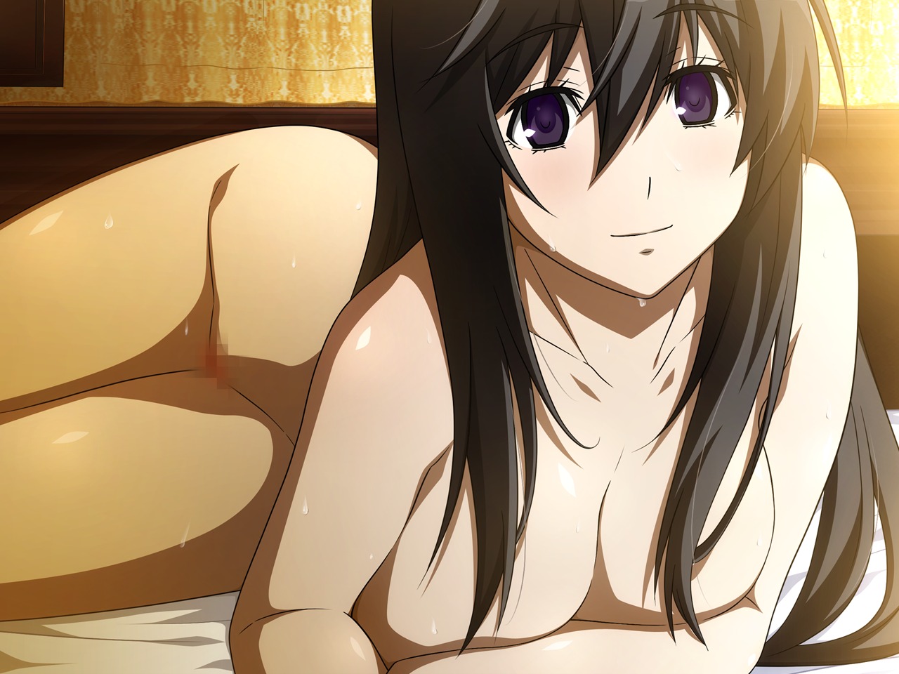 ai_suru_tsuma_mariko_ga_rinshitsu_de_dakareru_made atelier_sakura black_hair censored female game_cg nude rule34 wet
