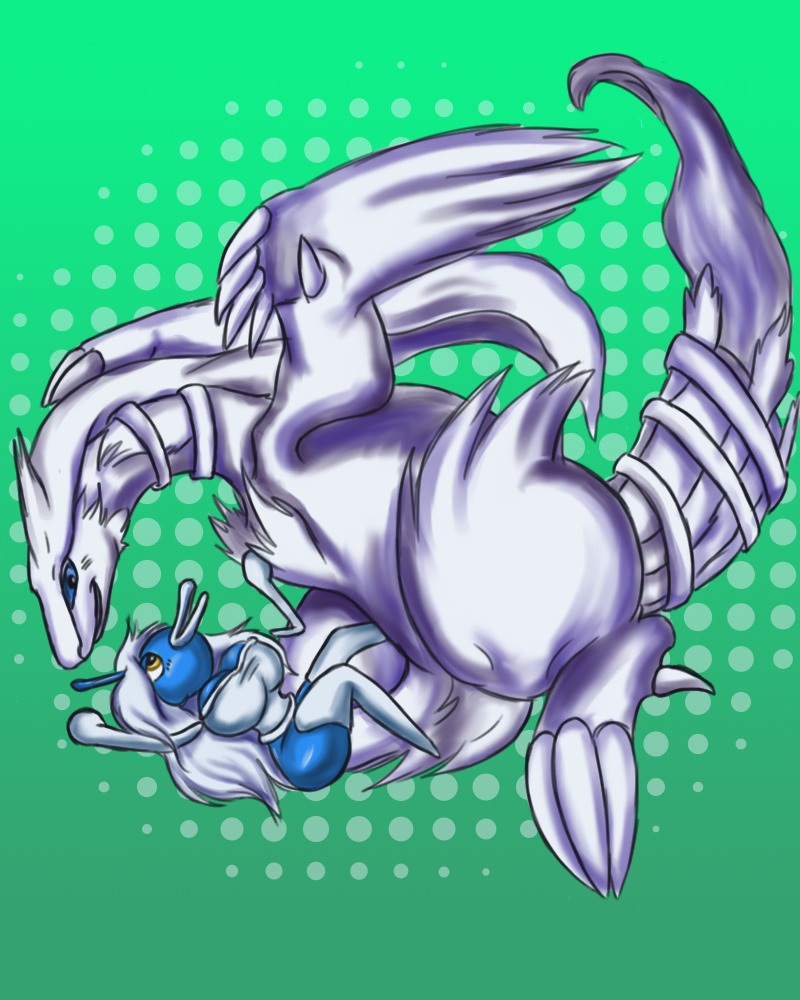 anthro claws color female interspecies legendary_pokemon male nude pokemon pokemon_(species) porygon-z reshiram rule34 size_difference tagme