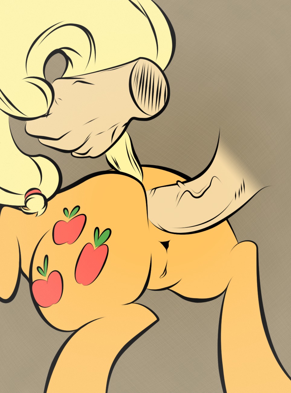 2014 anal anal_penetration applejack_(mlp) bestiality butt cutie_mark disembodied_hand disembodied_penis duo e621 earth_pony equid equine erection female female_on_human female_penetrated feral feral_penetrated friendship_is_magic from_behind_position genitals hair hasbro hi_res horse human human_on_feral human_penetrating human_penetrating_feral humanoid_genitalia humanoid_penis interspecies lioncourt male male/female male_on_feral male_penetrating male_penetrating_female mammal mostazathy my_little_pony nude penetration penis pony sex simple_background tail tail_grab third-party_edit vein vulva
