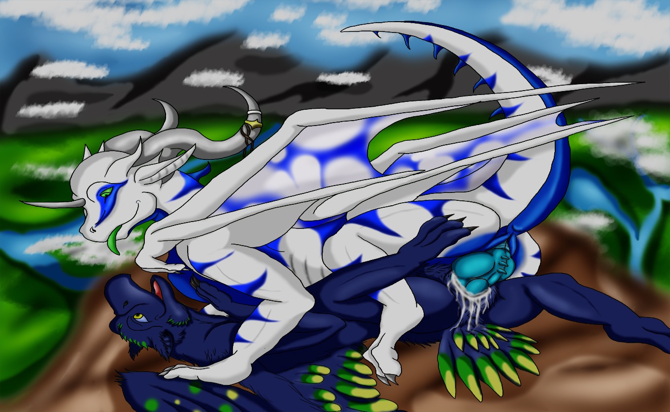 2012 animal_genitalia avian beak blue_markings bodily_fluids cloud cum cum_in_vagina cum_inside day dragon duo e621 erection feathered_wings feathers female female_penetrated feral feral_on_feral genital_fluids genital_slit genitals graffitidragon green_markings gryphon horn iggy_(graffitidragon) interspecies knot larger_male male male/female male_penetrating male_penetrating_female markings membrane_(anatomy) membranous_wings messy mythological_avian mythological_creature mythological_scalie mythology nude outside penetration penile penile_penetration penis penis_in_vagina scalie sex size_difference sky smaller_female smaller_penetrated tail tongue vaginal vaginal_penetration vulva white_body wings