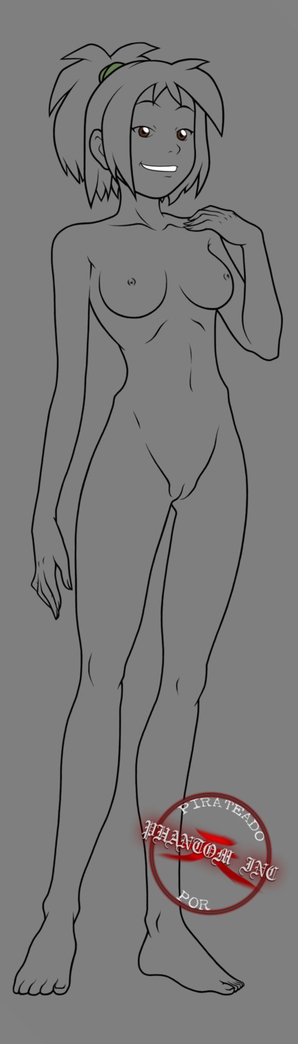 avatar_the_last_airbender breasts female female_only human jin_(avatar) phantom_inc rule34 small_breasts smooth_skin solo tagme