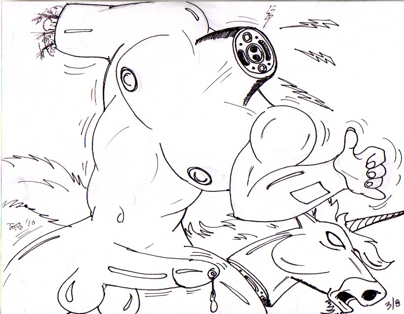 decapitation male male_only robot robot_unicorn_attack rule34 tagme toro toro_(artist) what