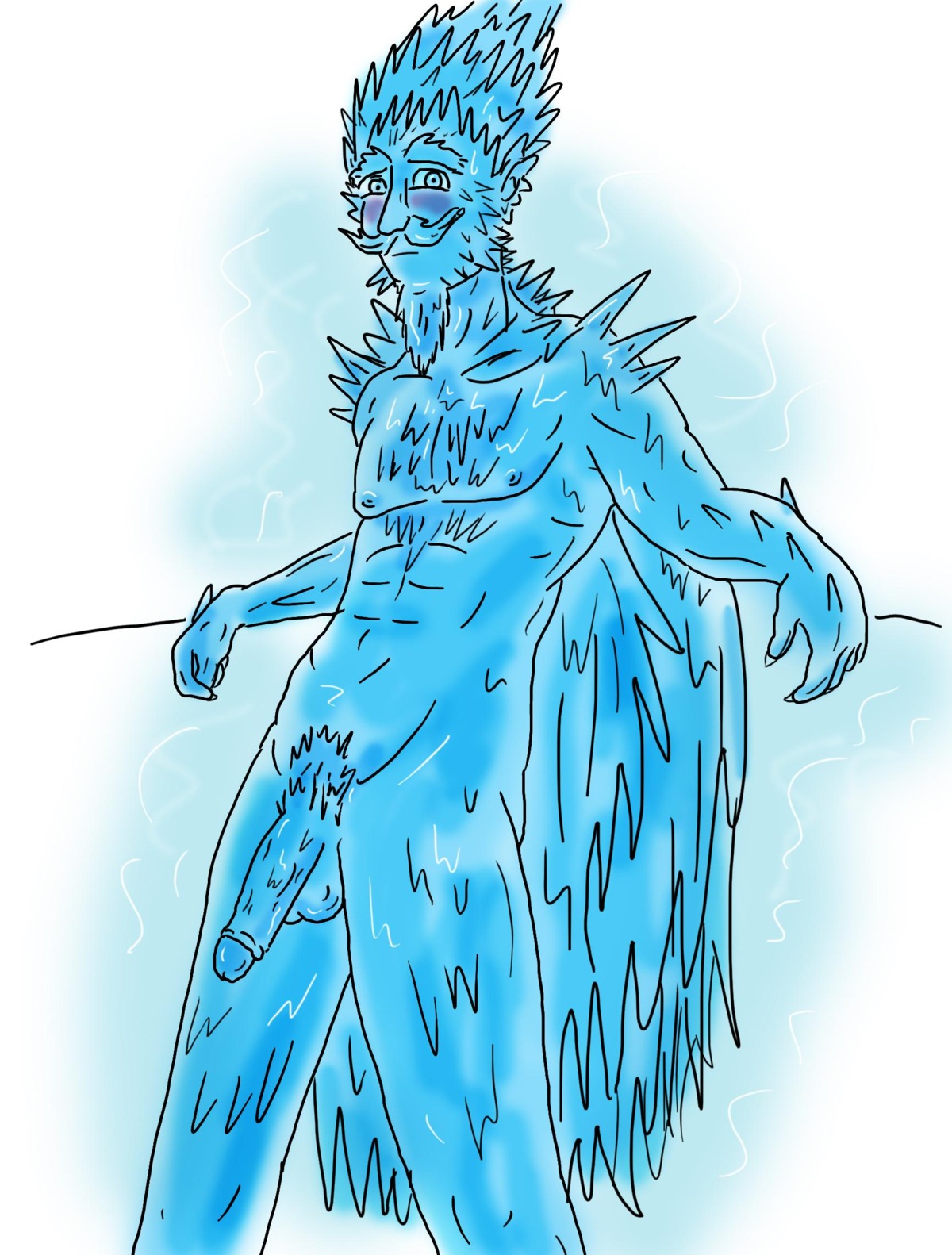 bobby_drake iceman male male_only marvel marvel_comics rule34 solo solo_male straight_hair x-men