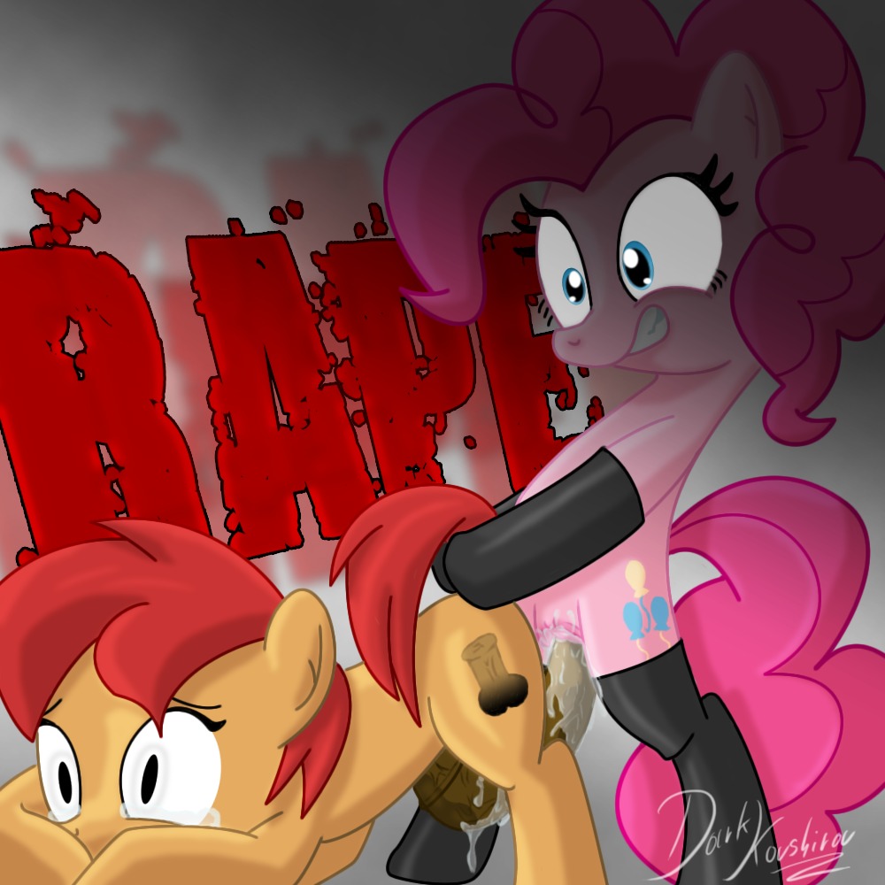 darkkoushirou earth_pony equine female feral friendship_is_magic horse my_little_pony pinkie_pie_(mlp) pony rule34 straight_hair tagme