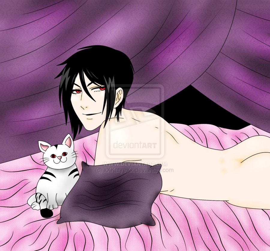 kuroshitsuji male male_only rule34 sebastian_michaelis tagme
