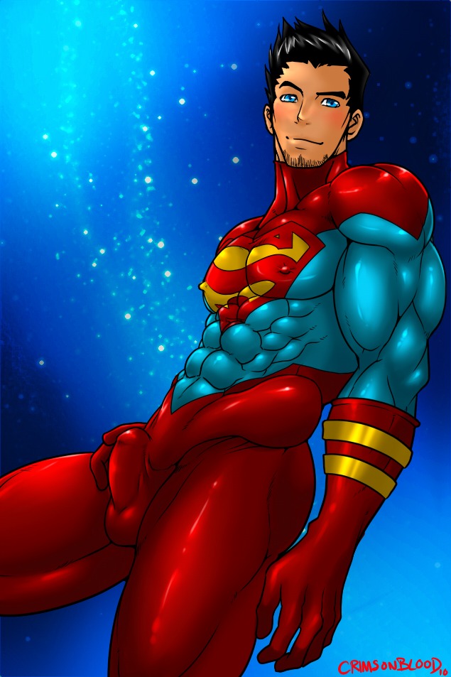 1boy 2010 conner_kent crimsonblood dc dc_comics kon-el male male_only rule34 solo superboy superboy_(conner_kent) superman_(series)