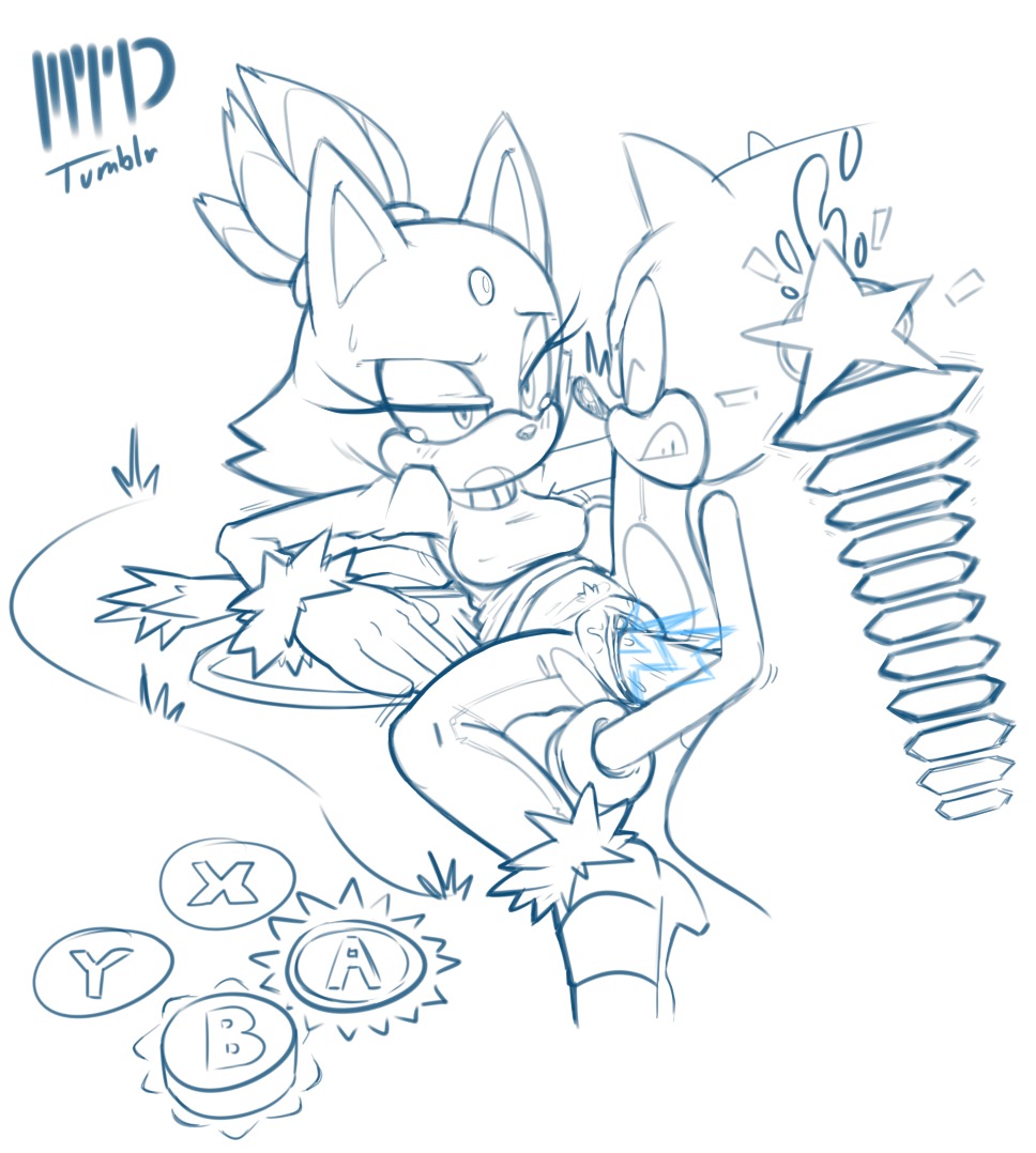anthro blaze_the_cat blue_and_white blush bodily_fluids breasts clothing cum cum_in_vagina cum_inside domestic_cat duo e621 erection eulipotyphlan eyes_closed felid feline felis female female_penetrated genital_fluids genitals hedgehog lying male male/female male_penetrating male_penetrating_female mammal marthedog monochrome on_back penetration penile penile_penetration penis penis_in_vagina sega sex shirt simple_background sonic_the_hedgehog sonic_the_hedgehog_(series) spread_legs spreading topwear vaginal vaginal_penetration white_background
