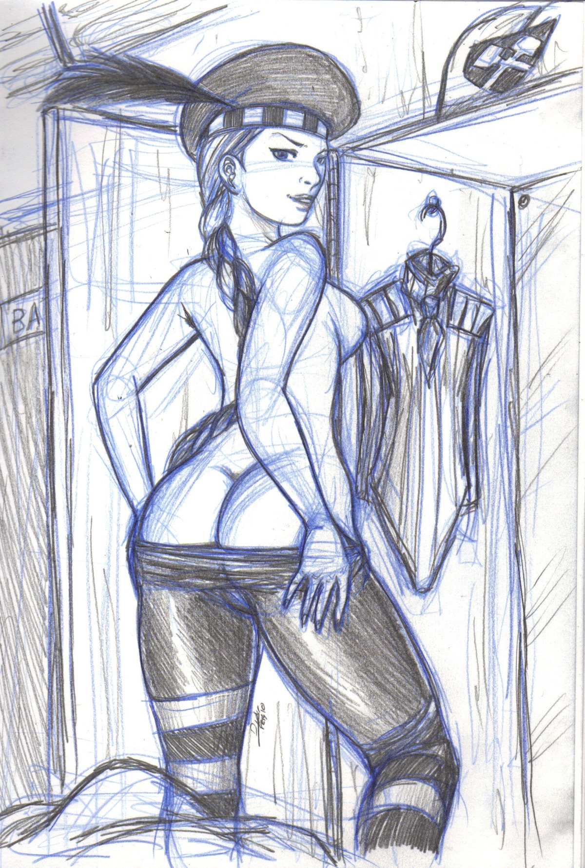 1girls 2010 artist_request ass batman_(series) beryl_hutchinson dc dc_comics female female_only rule34 solo squire tagme