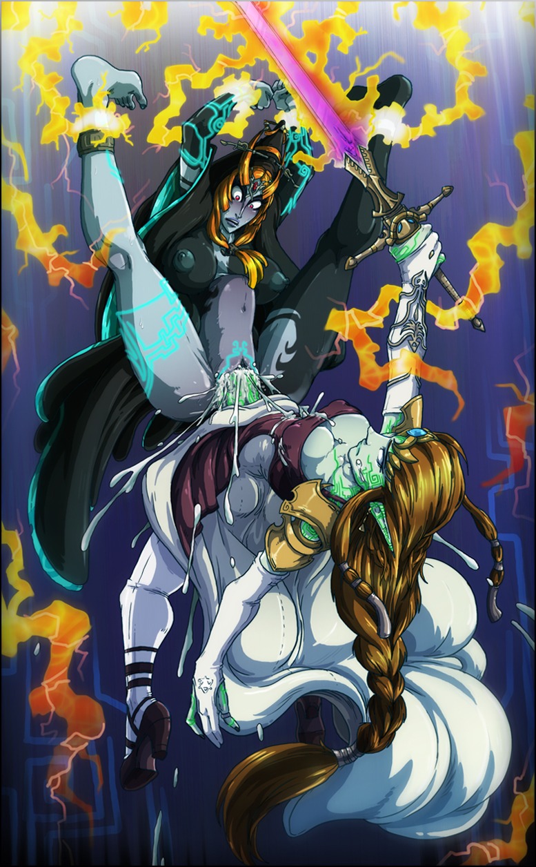 1futa 1girls belly_bulge blush bondage breasts brown_hair corruption cum cum_in_pussy cum_inside erect_nipples female femsub forced futa_on_female futadom futanari ganondorf_(twilight_princess) high_heels huge_cock intersex male male_in_female_body midna mind_control navel nintendo nipples penis possessed possession princess princess_zelda puppet_zelda pussy rape raped_by_futa red_hair rule34 sex sparrow_(artist) stomach_bulge sword the_legend_of_zelda twili twili_midna twilight_princess weapon wet_pussy zelda_(twilight_princess)