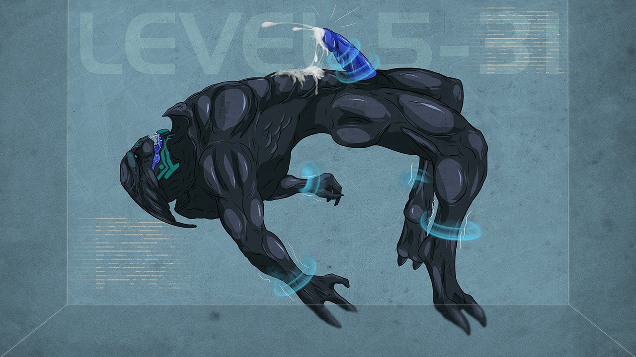 16:9 2013 abs alien animal_genitalia balls bdsm biceps biotic_stimulation biotics bioware black_body black_skin blue_eyes blue_penis blue_tongue bodily_fluids bondage bound cum cum_on_belly cum_on_body cum_on_self cum_string cumshot e621 ejaculation electronic_arts epic_soul erection fangs genital_fluids genital_slit genitals hands-free leaking lying male mass_effect muscular muscular_male nude on_back open_mouth orgasm pecs penile_spines penis pose presenting scales sheath side_view solo teeth terrick text tongue turian vein widescreen