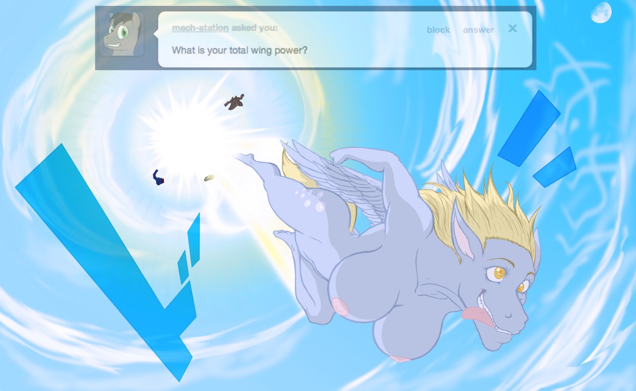 anthro breasts derpy_hooves equine female flying friendship_is_magic my_little_pony nipples pegasus rule34 tagme