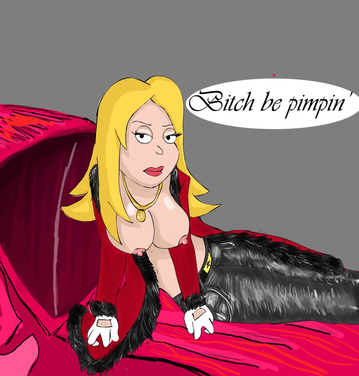 american_dad breasts color female female_only francine_smith human rule34 solo tagme