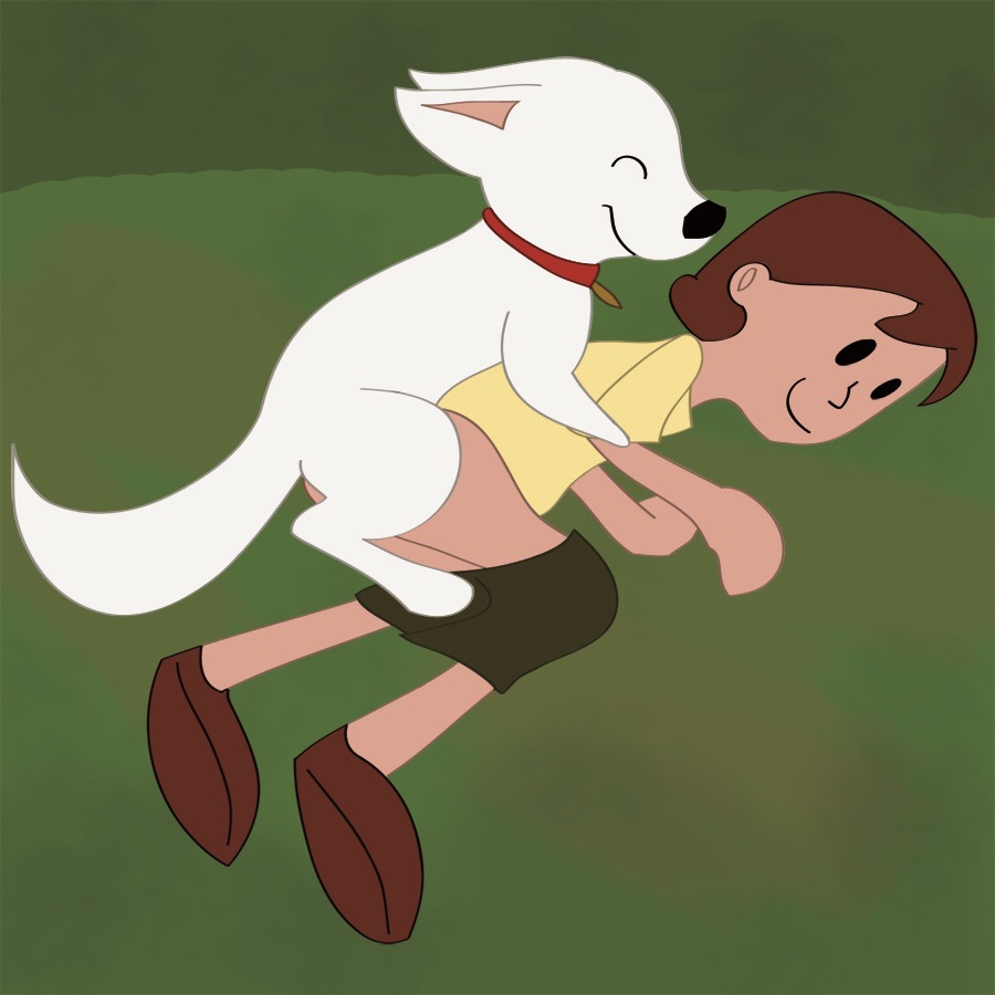 1:1 bestiality bolt_(bolt) bolt_(film) canid canine canis collar disney domestic_dog duo e621 female female_human female_on_feral feral fur german_shepherd herding_dog human human_on_feral interspecies male male/female male_on_human mammal pastoral_dog penny_(bolt) sex unknown_artist what white_body white_fur