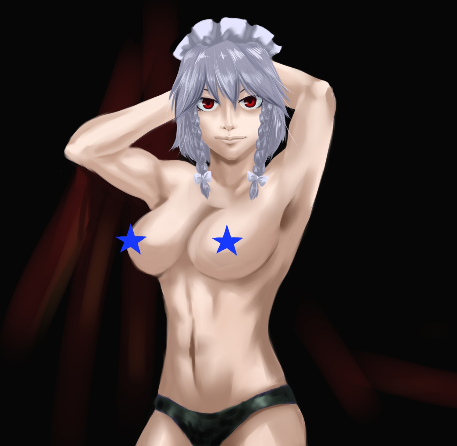 female rule34 sakuya_izayoi tagme touhou