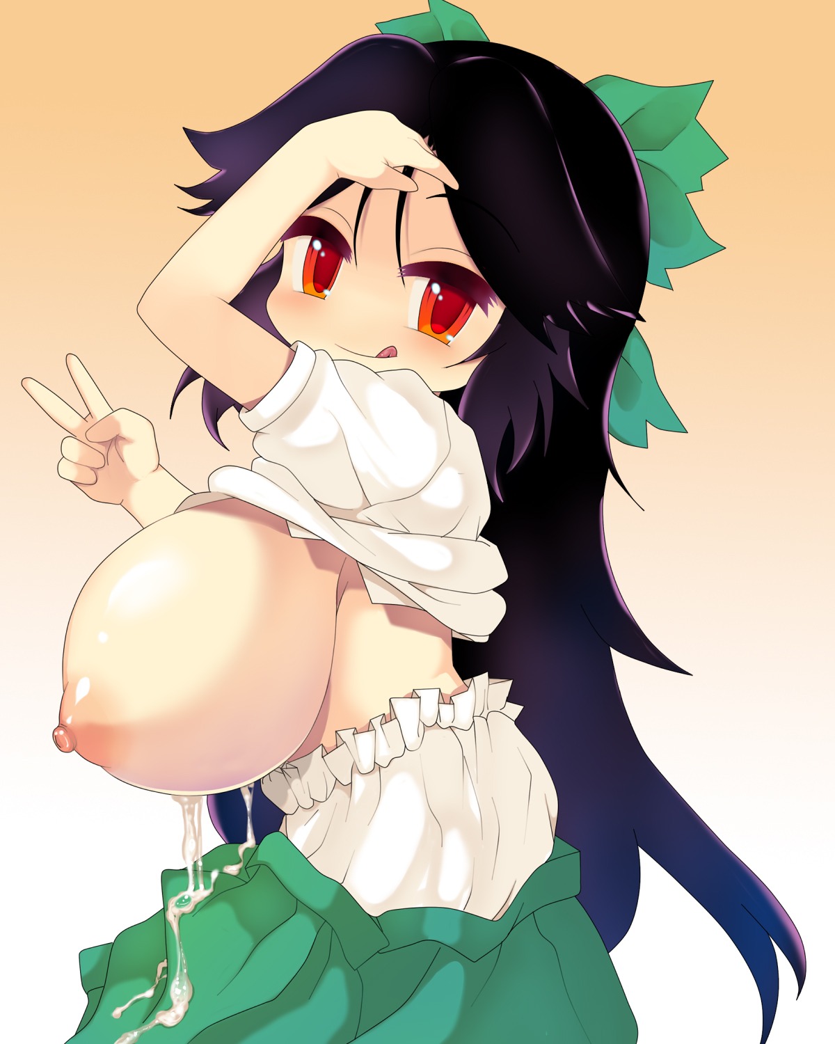 breasts female huge_breasts rule34 tagme touhou utsuho_reiuji