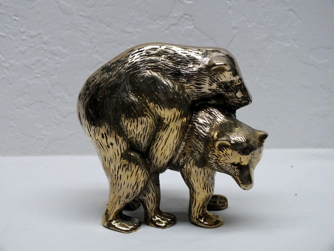 4:3 ambiguous_gender bear duo e621 feral male mammal sculpture sex slightly_chubby unknown_artist