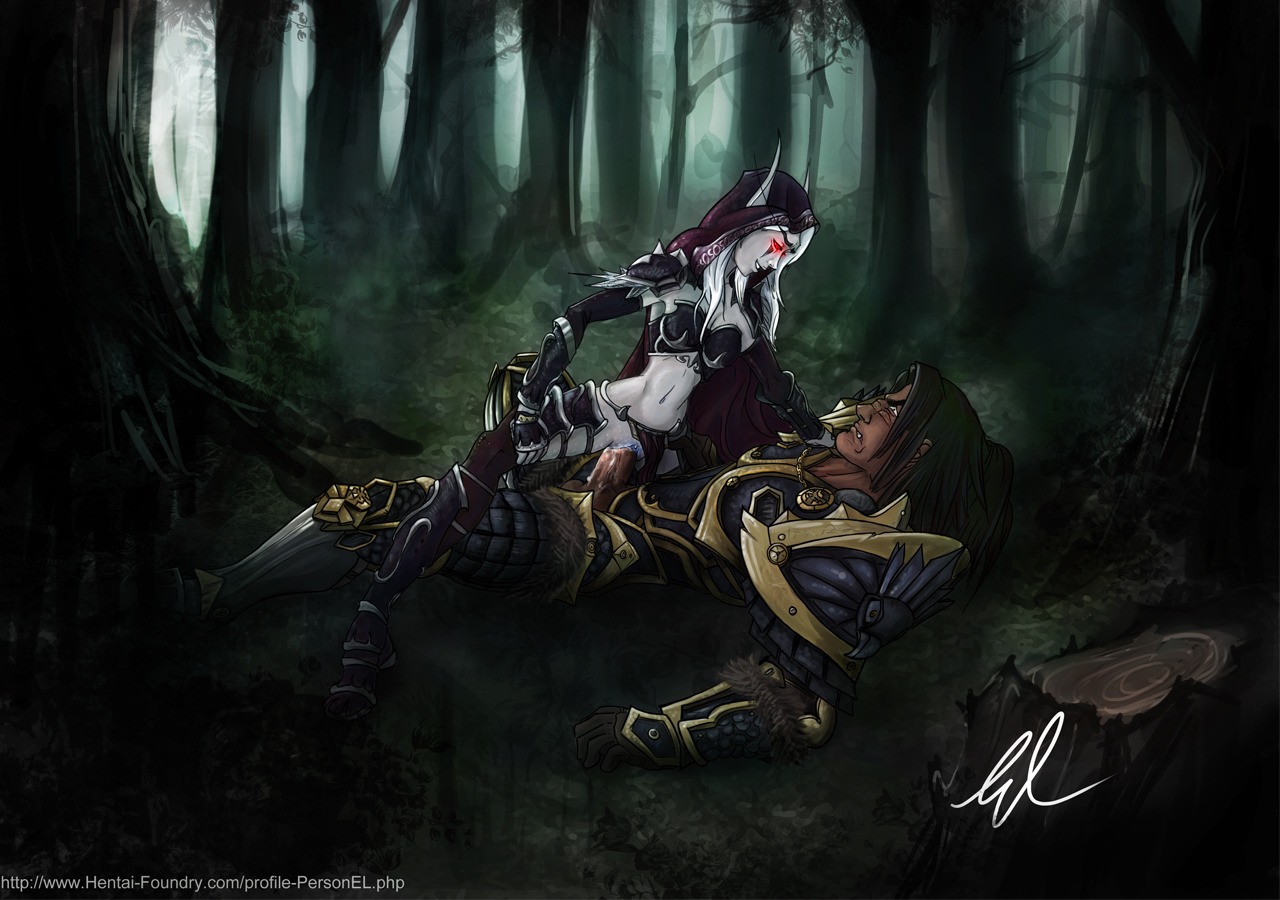 blizzard_entertainment female human male penis personel rule34 sex sylvanas_windrunner undead undead_(warcraft) varian_wrynn warcraft world_of_warcraft
