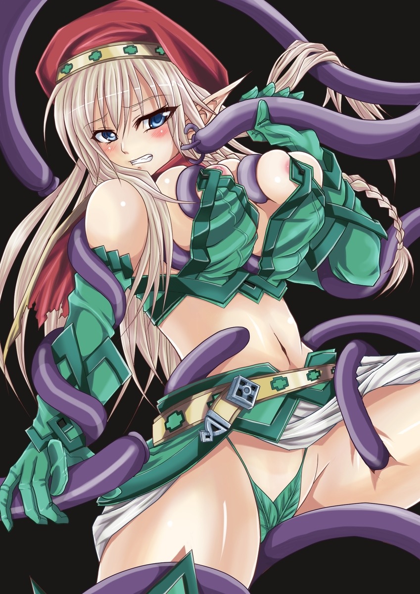 alleyne female queen's_blade queen's_blade rule34 tentacle