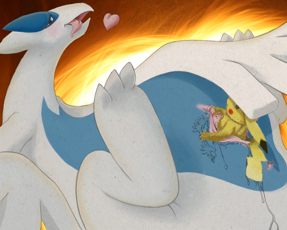 0g0p0g0 2010 5:4 abstract_background anus avian bird blue_body blue_countershading blue_eyes blush bodily_fluids clitoris countershading duo e621 extreme_size_difference feet_first female feral fur generation_1_pokemon generation_2_pokemon genital_fluids genitals heart_symbol interspecies larger_female legendary_pokemon looking_at_viewer lugia lying mammal nintendo nude on_back open_mouth palate partially_inside penetration pikachu plump_labia pokemon pokemon_(species) rodent sex simple_background size_difference size_play spread_legs spreading tail tongue tongue_out unbirthing urethra vaginal vaginal_fluids vaginal_penetration vore vulva white_body wings yellow_body yellow_fur
