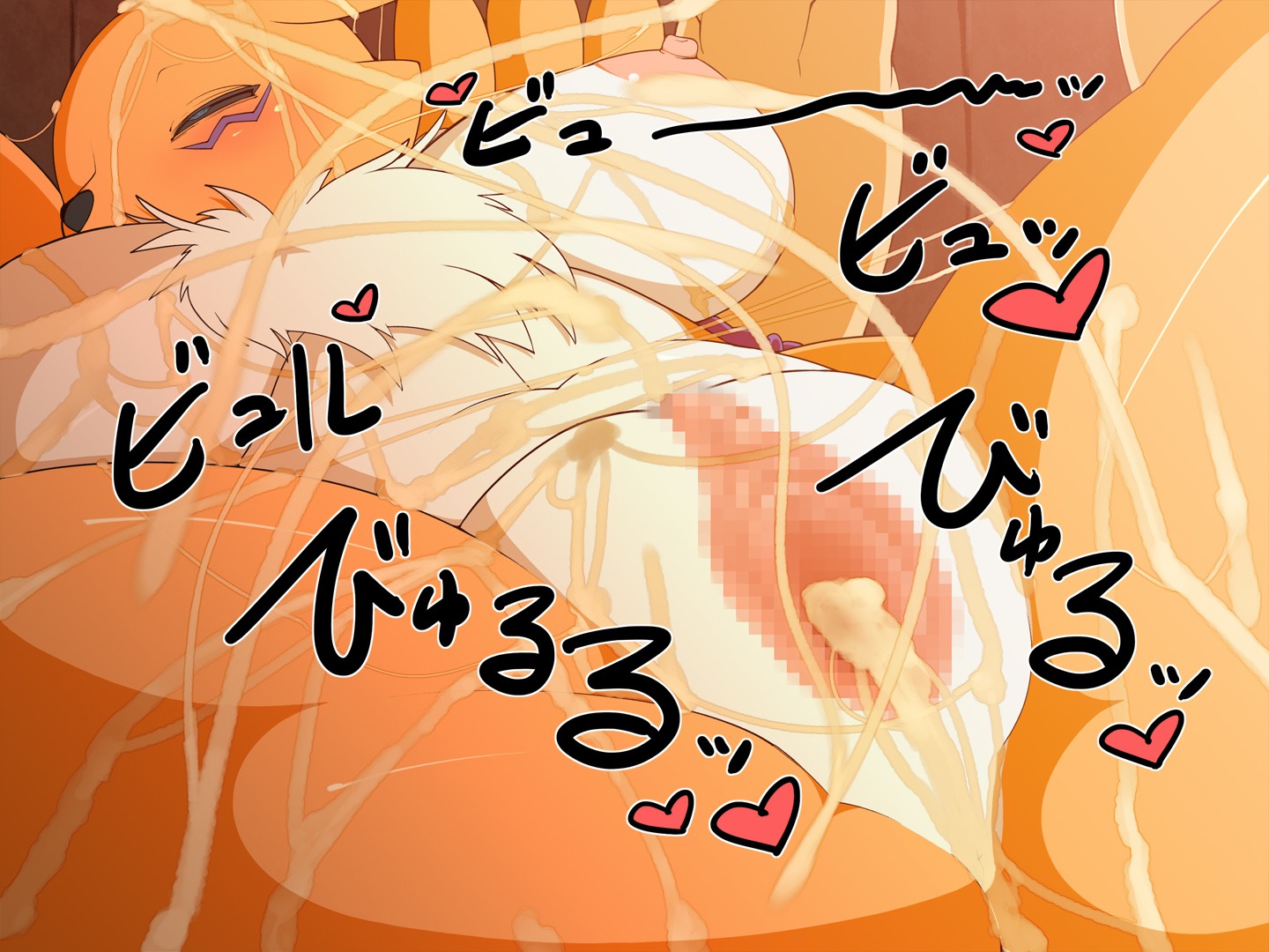 canine censored comic cum digimon digital_sex_sleeve female fox heart japanese_text male mosaic_censoring multicolored_body multicolored_fur penis renamon rule34 sindoll text translation_request two-tone_body two-tone_fur white_body white_fur yellow_body yellow_fur