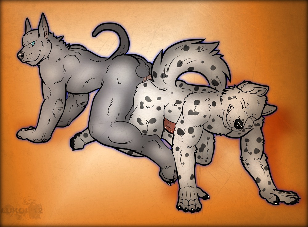 2012 all_fours anal anal_knotting anal_penetration animal_genitalia animal_penis anthro ass_to_ass balls canid canine canine_genitalia canine_penis canis domestic_dog duo e621 erection eyes_closed genitals husky knotting lukoi male male/male male_penetrated male_penetrating male_penetrating_male mammal nordic_sled_dog penetration penis sex spitz spots
