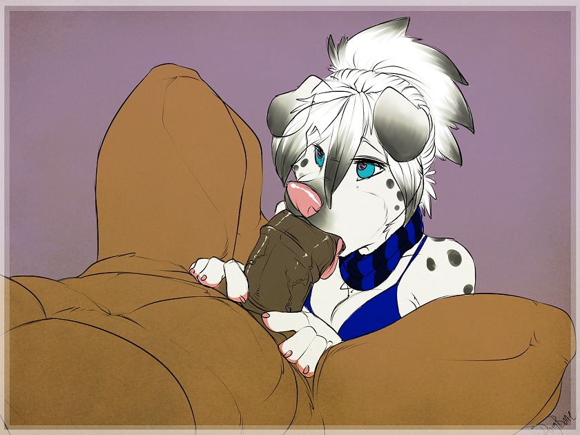 4:3 animal_genitalia animal_penis anthro blue_eyes breasts brown_body brown_fur canid canine canis dalmatian domestic_dog duo e621 equid equine equine_genitalia equine_penis erection faceless_character faceless_male fellatio female female_penetrated fur genitals horse interspecies kara_resch male male/female male_penetrating male_penetrating_female mammal muscular nude oral oral_penetration penetration penile penis pink_nose scarf sex simple_background thick_penis tongue tongue_out white_body white_fur xenoforge