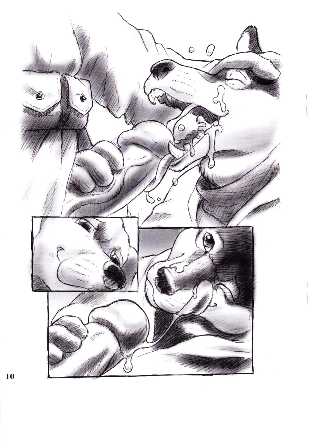 anthro bird_dog bodily_fluids canid canine canis comic cum cum_in_mouth cum_inside cum_on_face domestic_dog duo e621 erection fellatio genital_fluids genitals german_shepherd gideon greyscale herding_dog hi_res humanoid_genitalia humanoid_penis hunting_dog labrador licking male male/male male_penetrated male_penetrating male_penetrating_male mammal military monochrome multiple_scenes one_eye_closed oral pastoral_dog penetration penile penis penis_lick retriever sex soldier tongue tongue_out warrior