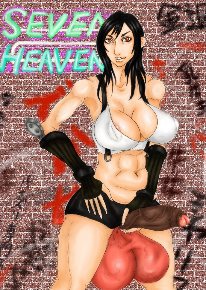 female final_fantasy final_fantasy_vii rule34 tagme tifa_lockhart