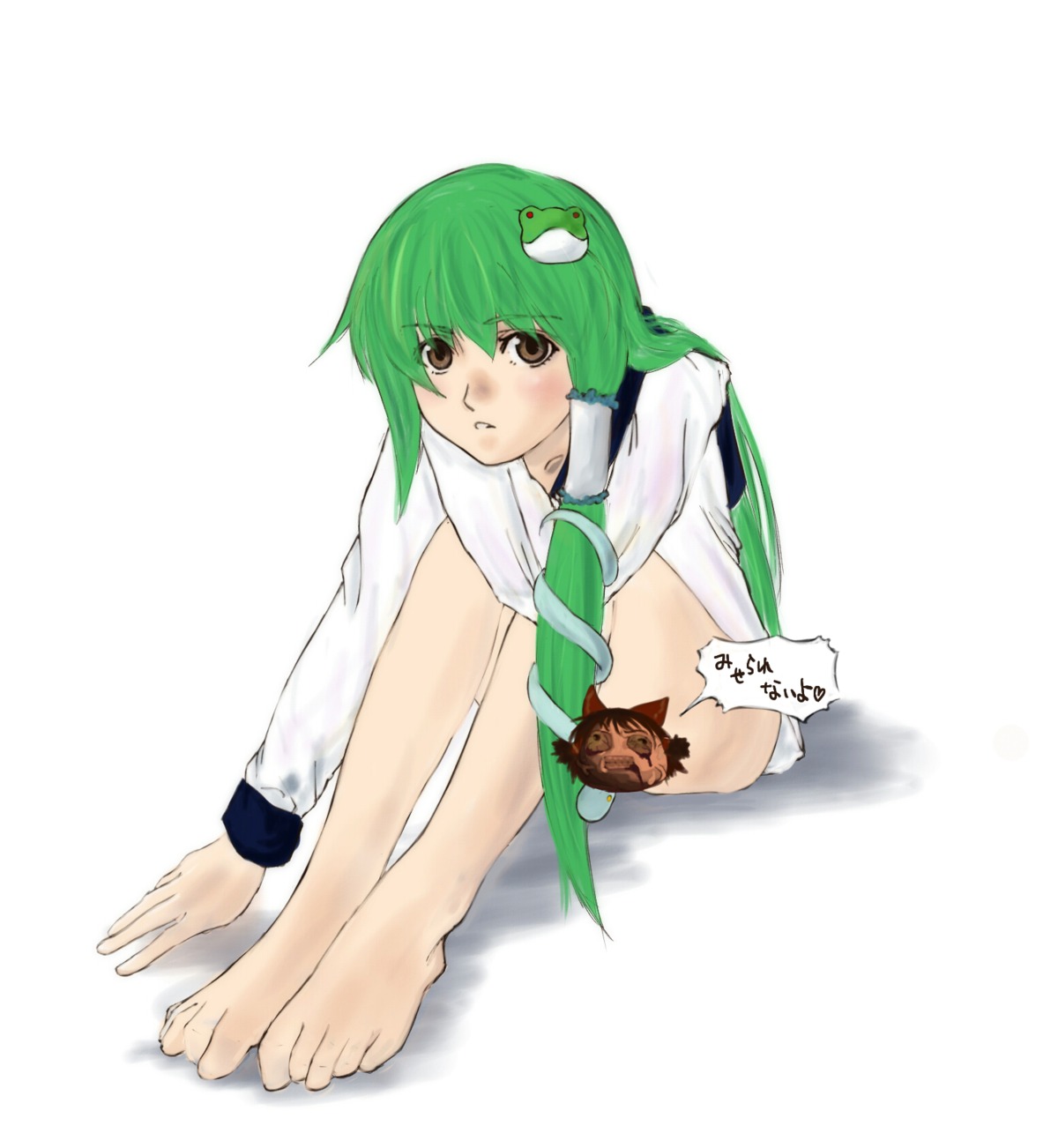 female rule34 sanae_kochiya tagme touhou