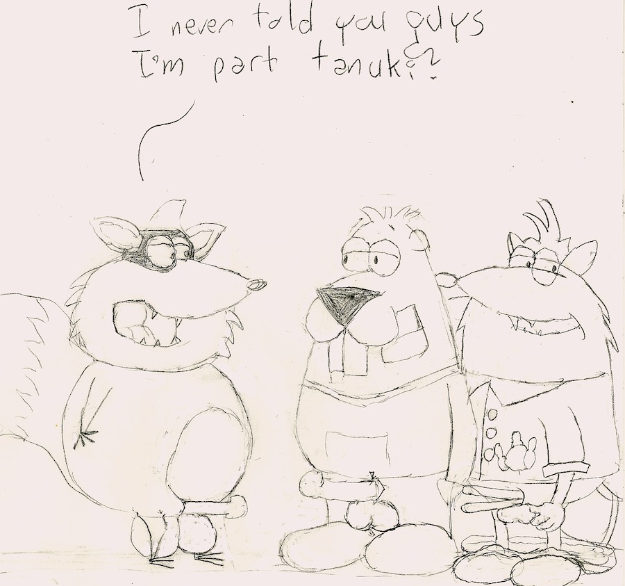 carl_raccoon get_muggsy male muggsy's_meadow muggsy_beaver penis rule34 tred_opossum
