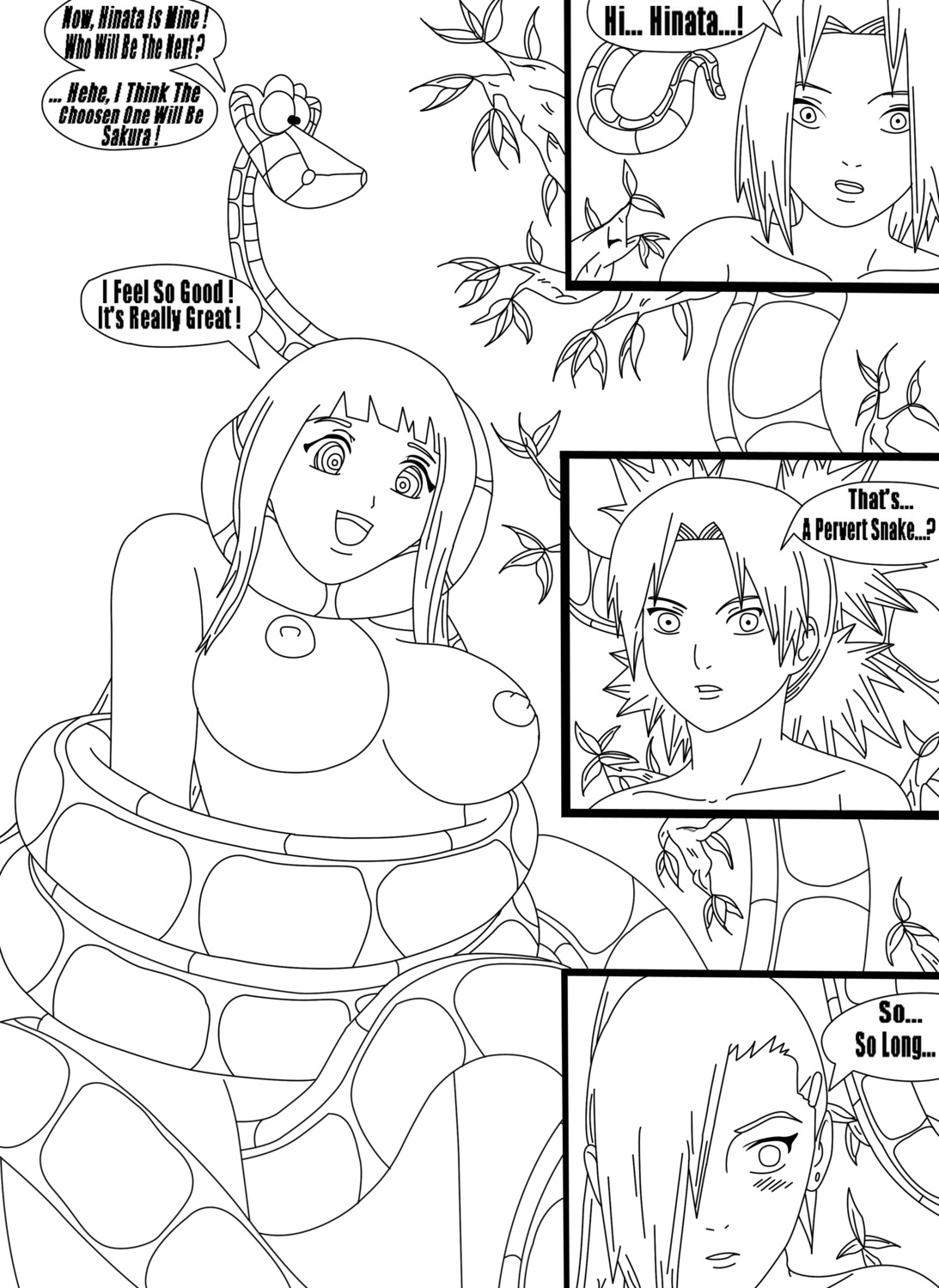 comic crossover disney female human hypnosis hyuuga_hinata ino_yamanaka kaa kaa_eyes male mind_control monochrome naruto naruto_(series) neoakatsuki nipples restrained rule34 sakura_haruno snake straight temari the_jungle_book