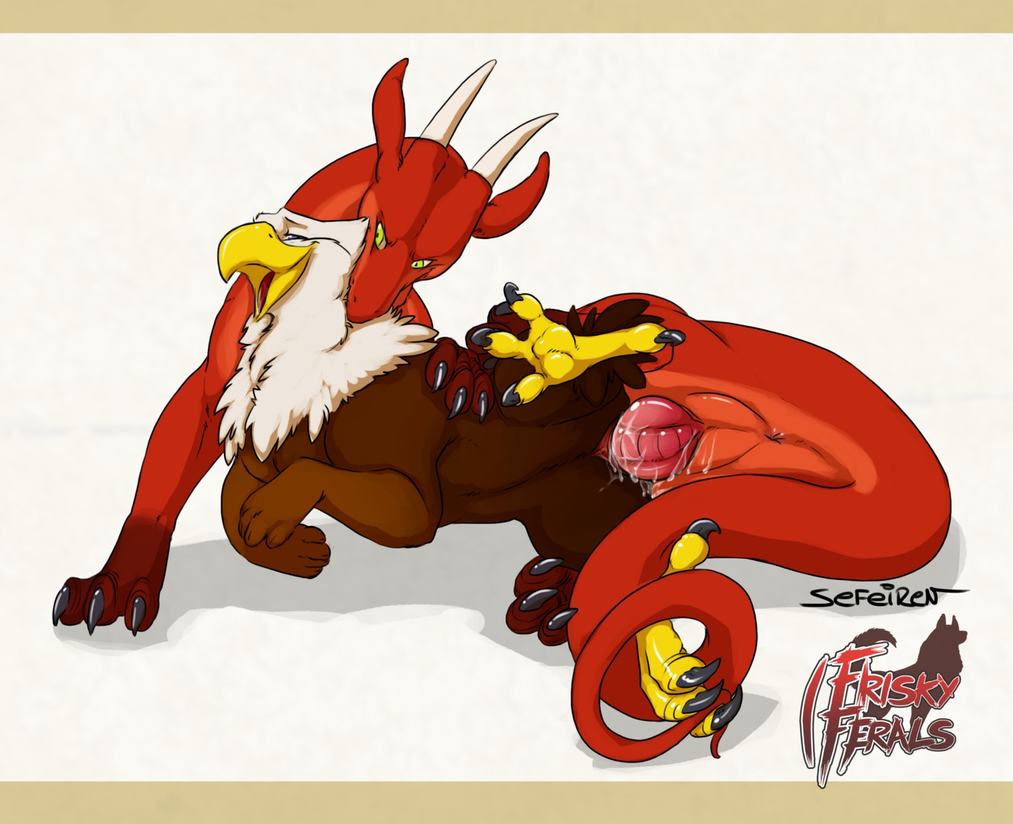 4_toes accipitrid accipitriform animal_genitalia anisodactyl anus avian avian_feet beak big_penis bird bite biting_another biting_partner bodily_fluids brown_vulva canid canine canis claws conditional_dnp countershading cum cum_in_vagina cum_inside cum_on_knot cum_on_own_knot cum_on_own_penis cum_on_penis cum_on_self dominant dominant_feral dominant_male dragon duo e621 eagle english_text erection european_mythology feathers feet felid female female_penetrated feral feral_on_feral feral_penetrated feral_penetrating feral_penetrating_feral free_content frisky_ferals from_behind_position genital_fluids genital_slit genitals gryphon half-closed_eyes hi_res hindpaw horn interspecies keythong kindle_(frisky_ferals) knot knotted_penis larger_feral larger_male lion logo looking_pleasured lying male male/female male_penetrating male_penetrating_female mammal messy mythological_avian mythological_creature mythological_scalie mythology narrowed_eyes neck_bite nude on_side open_mouth open_smile orange_anus orange_genital_slit orgasm pantherine paws penetration penile penile_penetration penis penis_in_vagina pink_penis raised_leg red_anus red_body red_genital_slit red_penis red_scales red_vulva reverse_gryphon ribbed_penis rough_sex scales scalie scruff_bite sefeiren sex shadow silhouette simple_background size_difference sketch smaller_female smaller_feral smaller_penetrated smile stretched_vagina submissive submissive_female submissive_feral tail text thick_penis thistle_(frisky_ferals) tight_fit toes tongue top_hole vaginal vaginal_fluids vaginal_fluids_on_penis vaginal_penetration vulva western_dragon wet white_background white_horn wingless_dragon wolf