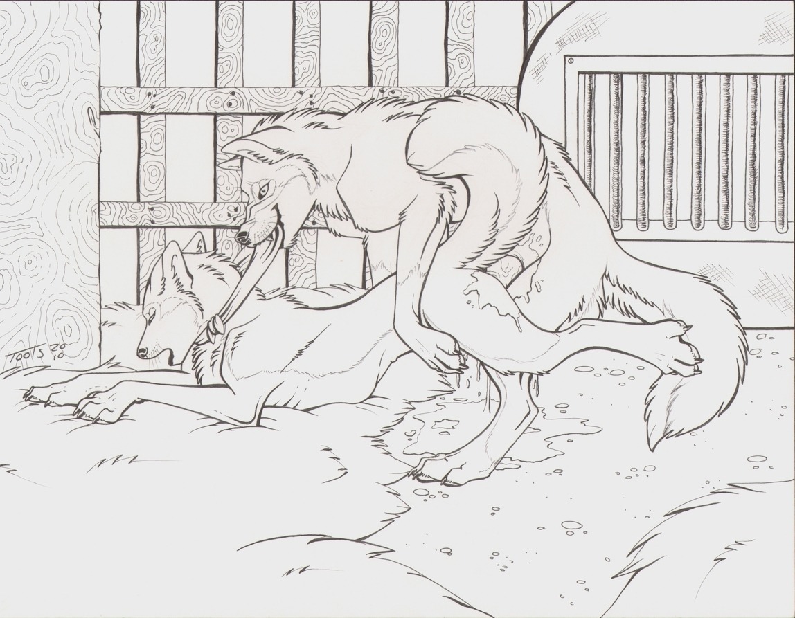 anthro balto balto_(series) canine domestic_dog duo female feral feral_on_feral jenna_(balto) male monochrome penis rule34 sex straight toots wolf