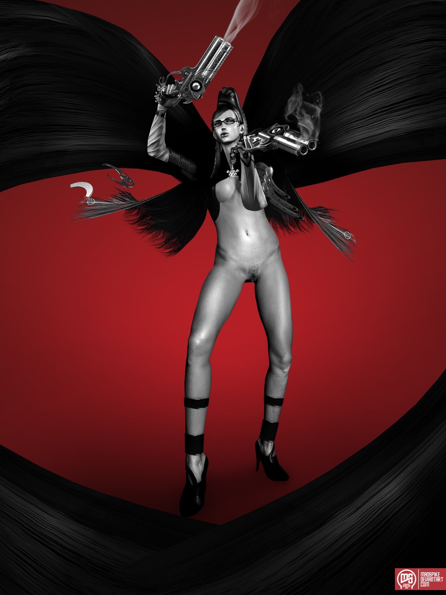 3d bayonetta bayonetta_(character) female madspike rule34 sega