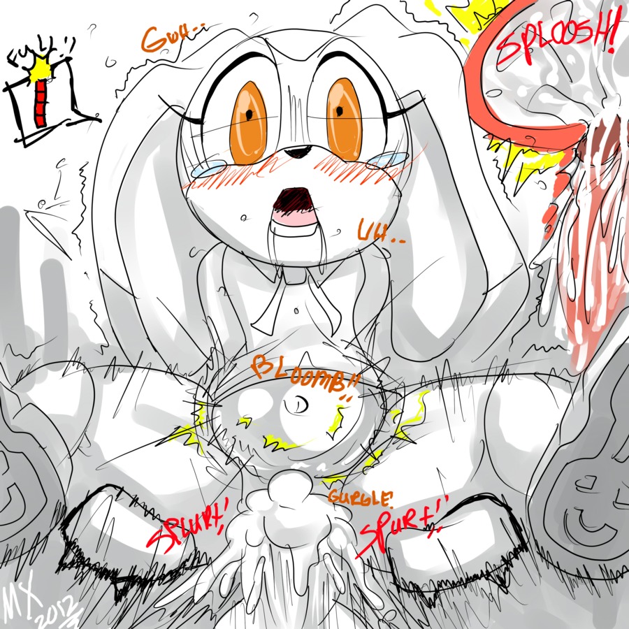 1:1 2012 anthro balls blush bodily_fluids clothing cream_the_rabbit cum cum_in_uterus cum_in_vagina cum_inflation cum_inside drooling duo e621 erection excessive_cum excessive_genital_fluids female female_on_top female_penetrated footwear genital_fluids genitals inflation internal knuckles_the_echidna lagomorph leporid male male/female male_on_bottom male_penetrating male_penetrating_female mammal monkeyxflash on_bottom on_top open_mouth penetration penile penile_penetration penis penis_in_vagina rabbit reverse_cowgirl_position saliva sega sex shocked shoes sonic_the_hedgehog_(series) spread_legs spreading surprise_sex tears uterus vaginal vaginal_penetration young young_anthro