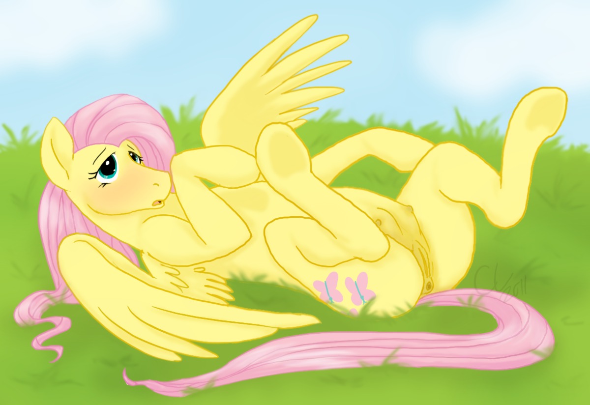 anatomically_correct anatomically_correct_genitalia anatomically_correct_vulva animal_genitalia animal_vulva anus blush butt cartoonlion e621 equid equine equine_genitalia equine_teats equine_udders equine_vulva feathered_wings feathers female feral flat_teat flat_udder fluttershy_(mlp) friendship_is_magic genitals grass hasbro lying mammal my_little_pony mythological_creature mythological_equine mythology nipples on_back open_mouth outside pegasus plant puffy_anus quadruped sky small_teats small_udders solo spread_legs spreading tail teats udders vulva wings yellow_body yellow_feathers yellow_teats yellow_udders