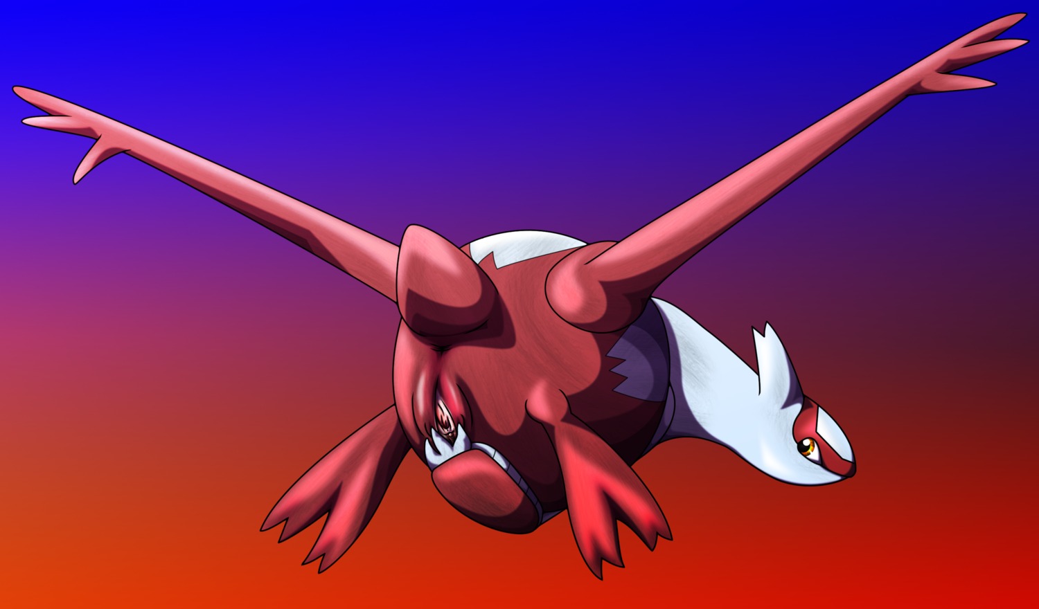 2014 anus clb e621 female feral generation_3_pokemon genitals hi_res latias legendary_pokemon looking_back nintendo nude outside plump_labia pokemon pokemon_(species) presenting presenting_vulva solo spread_vulva spreading vulva